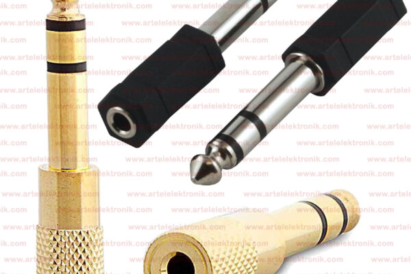 ÇEVİRİCİ FİŞ (3,5MM STEREO DİŞİ) TO (6,3MM STEREO ERKEK) 50747