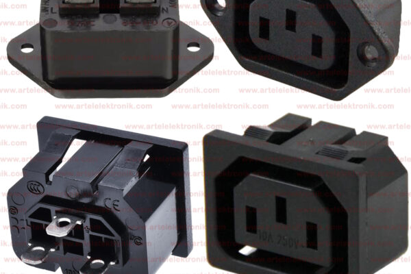 FİŞ (220V C13 POWER SOKET) (DİŞİ ŞASE) (AR 50044 )