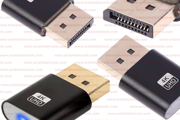 DISPLAYPORT DUMMY PLUG (AR 50111 ) (SANAL MONİTÖR EKRAN KARTI EMÜLATÖRÜ)