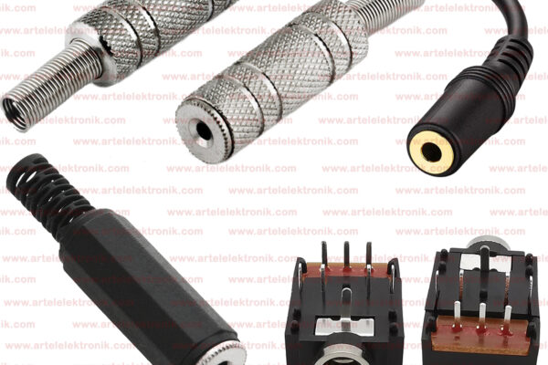 FİŞ (3,5MM 3B STEREO) (DİŞİ) (AR 50828 )