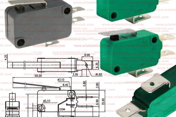 SWITCH (MİKRO LİMİT) (PALETLİ) (AR 55380 )